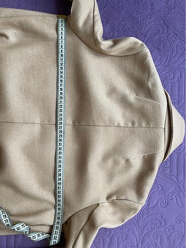 Kolu Fırfırlı Kaban - Görsel 5