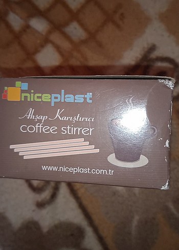 Bej Ahşap Kahve Karıştırıcı - Görsel 6