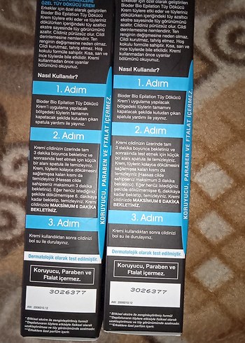 Bioder Erkekler İçin Tüy Dökücü Krem - Görsel 3