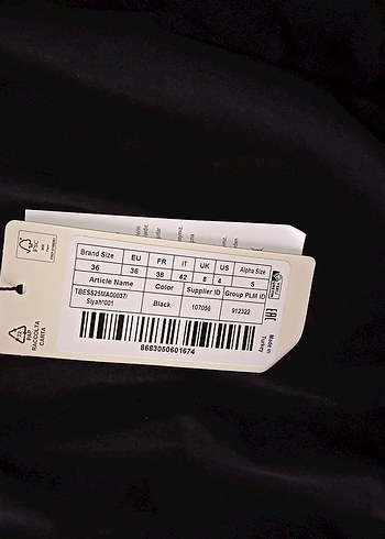 Düğmeli Siyah Gotik Kadın Mayo - Görsel 3