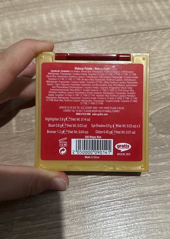  Beden Beaulis göz ve yüz paleti