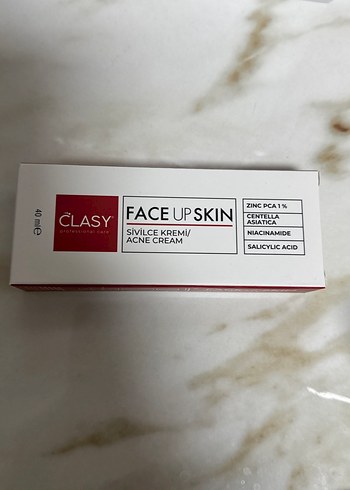 Clasy FaceUpSkin Sivilce Kremi 40 ml