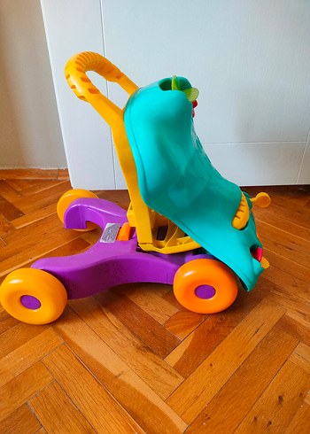 Renkli Çok Fonksiyonlu Bebek Yürüteci - Görsel 3