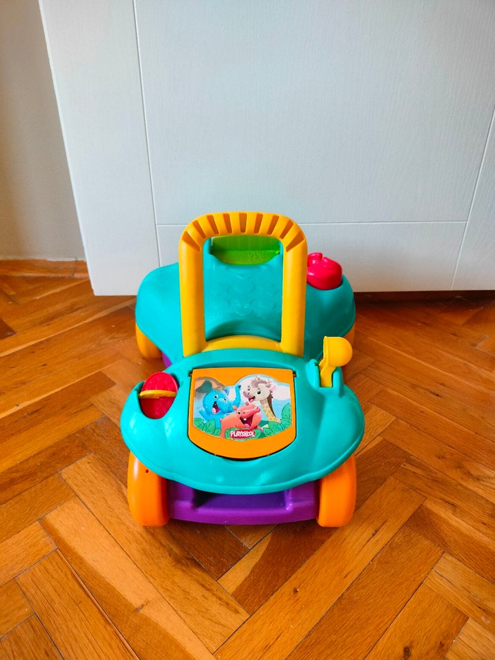 Renkli Çok Fonksiyonlu Bebek Yürüteci - Görsel 2