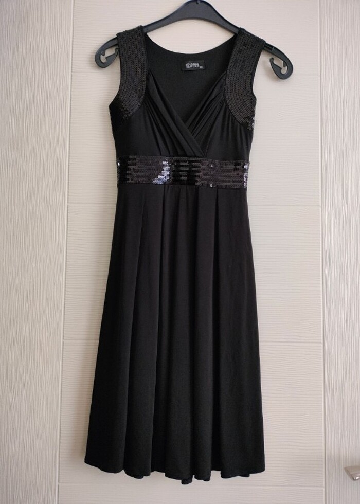 Siyah abiye elbise  - Görsel 2