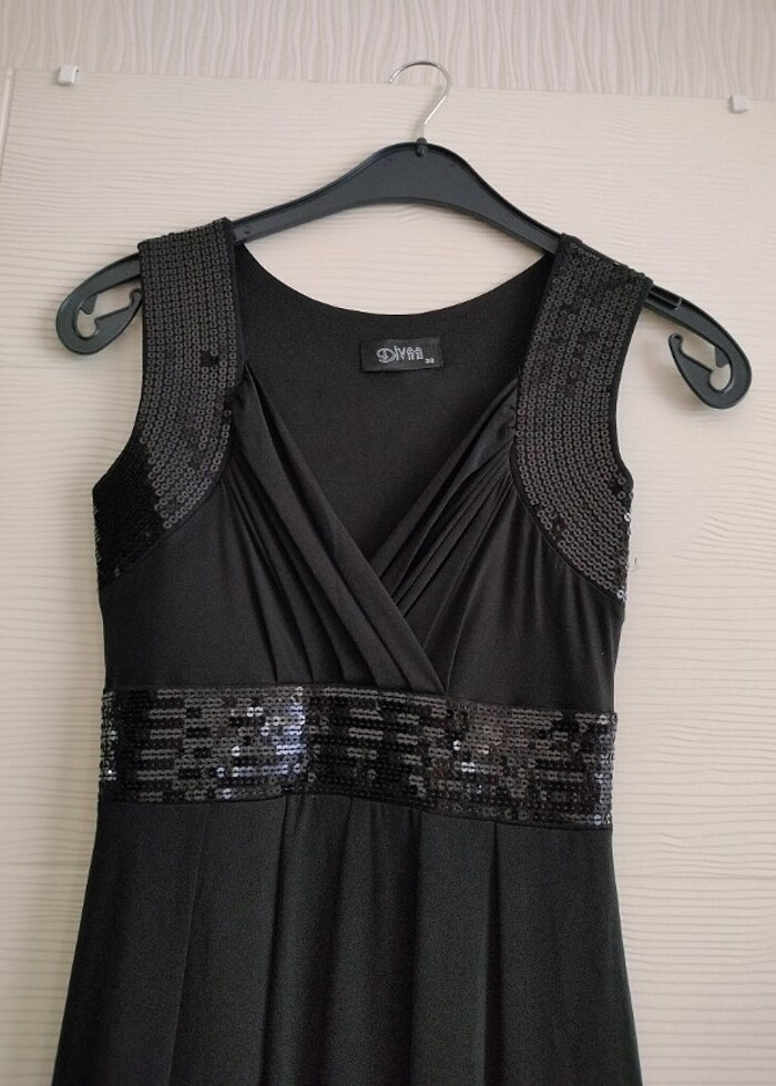 Siyah abiye elbise  - Görsel 4