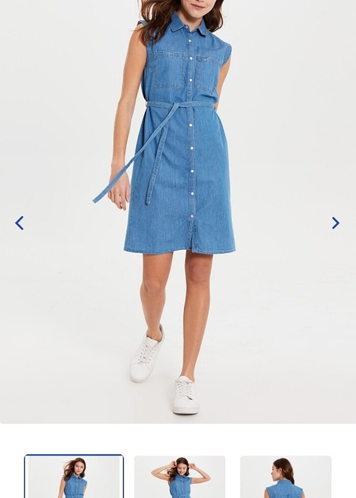 Jean elbise  - Görsel 2