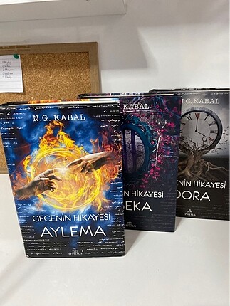 Gecenin Hikayesi 3 kitap Aylema Aşeka Dora