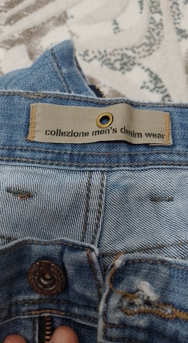 erkek Mavi Denim Bol Kesim Normal Boy Jean - Görsel 2