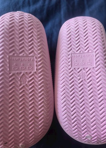 Pembe Kadın Ev Terliği Stiletto Topuklu - Görsel 2