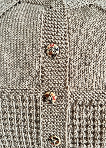 Örgü Süveter Yelek - Görsel 2