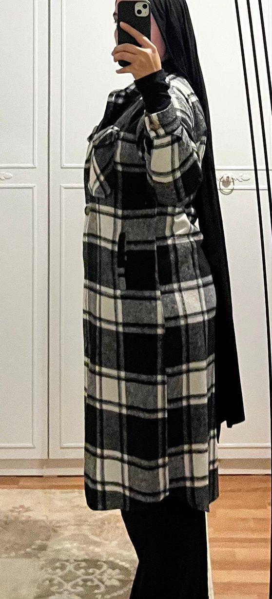 Oduncu gömlek tunik - Görsel 4