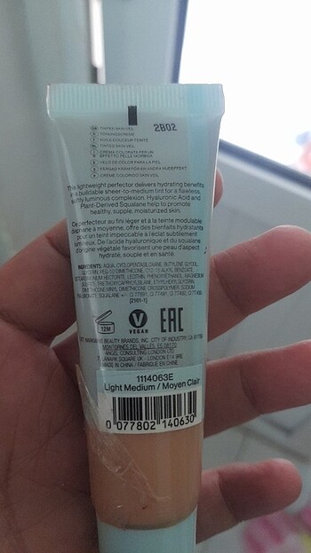 Tınted hydrator fondoten