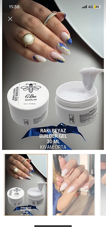 Protez tırnak jeli