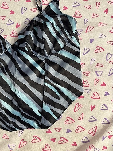 xs Beden siyah Renk Zebra büstiyer
