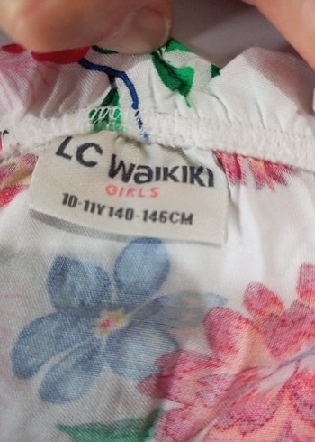 Çiçek Desenli Renkli kız çocuk 2 li takım - Görsel 4