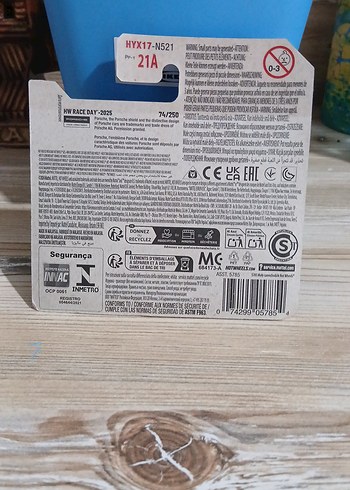 Siyah Hot Wheels Porsche 911 GT3 Oyuncak Araba - Görsel 2