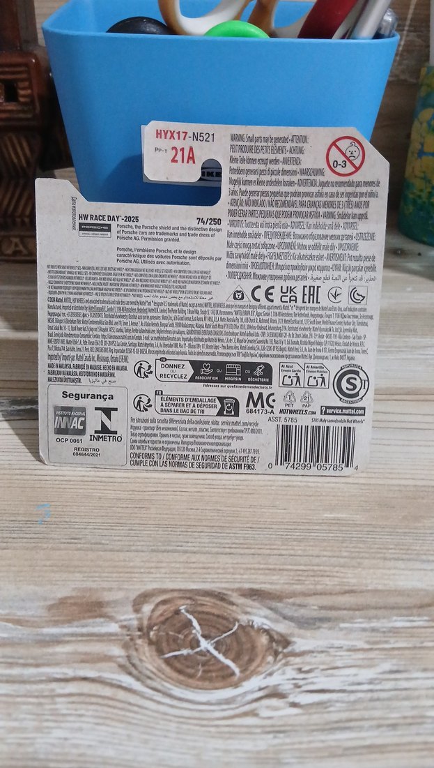 Siyah Hot Wheels Porsche 911 GT3 Oyuncak Araba - Görsel 2