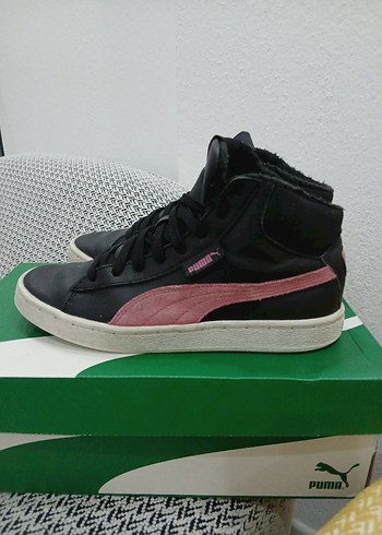 Puma Kadın Spor Ayakkabı Siyah-Pembe - Görsel 2