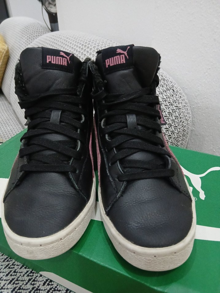 Puma Kadın Spor Ayakkabı Siyah-Pembe - Görsel 5