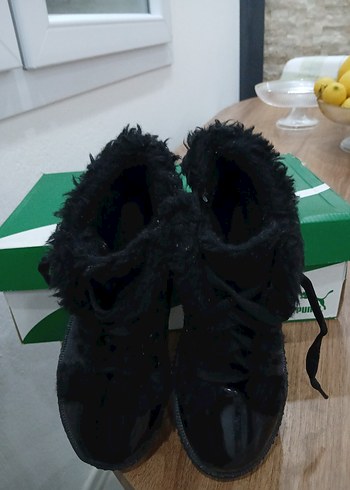 Kız Çocuk Siyah Goth Nakışlı Bot - Görsel 8