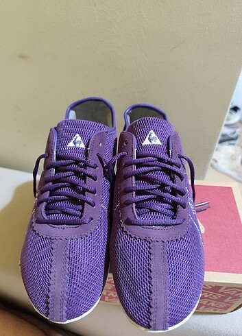37 Beden mor Renk Le coq sportif orjinal spor ayakkabı