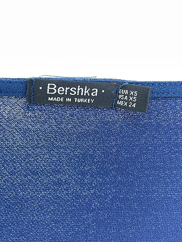 xs Beden lacivert Renk Bershka Kısa Elbise %70 İndirimli.