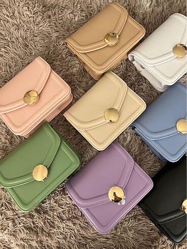 Zara model Düğmeli çapraz çanta