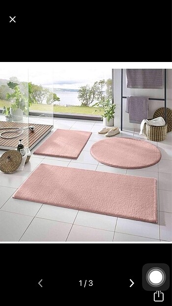 Banyo paspas takımı