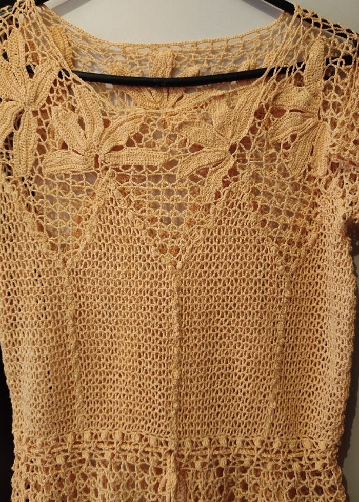 Örgú dantel buluz - Görsel 2