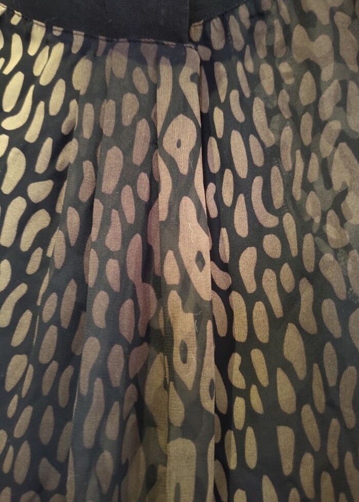 Etek leopar büyük beden - Görsel 2