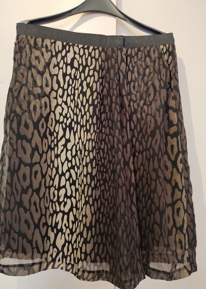 Etek leopar büyük beden - Görsel 3