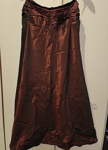 Abiye Etek (içi tüllú) çan A kesim etek  - Görsel 6