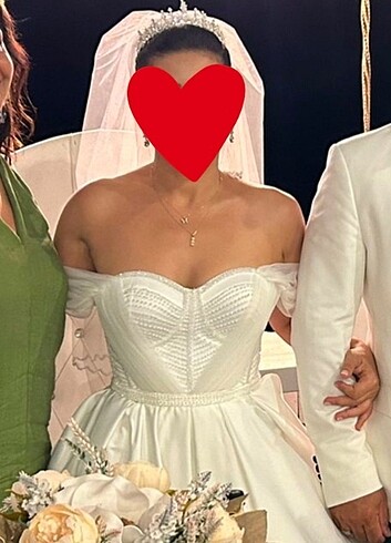 Gelinlik Saten Elegant Tasarım  - Görsel 6