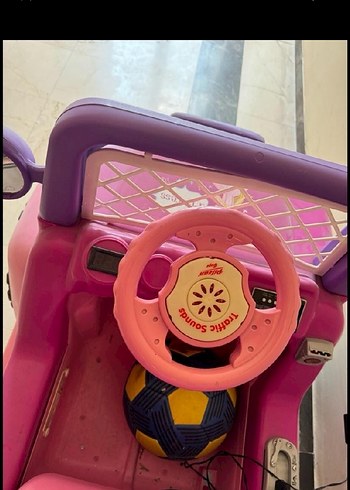 Beden pembe Renk Pilsan akülü araba