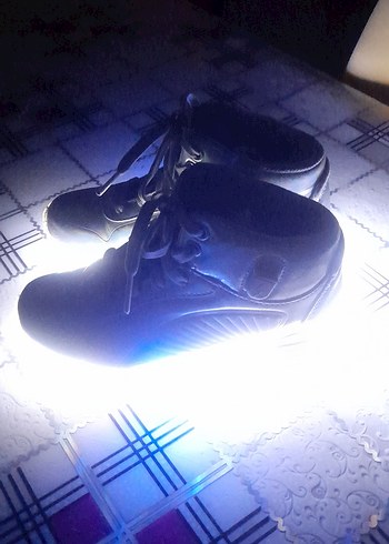 Gri Kız Çocuk Bağcıklı Sneakers - Görsel 4