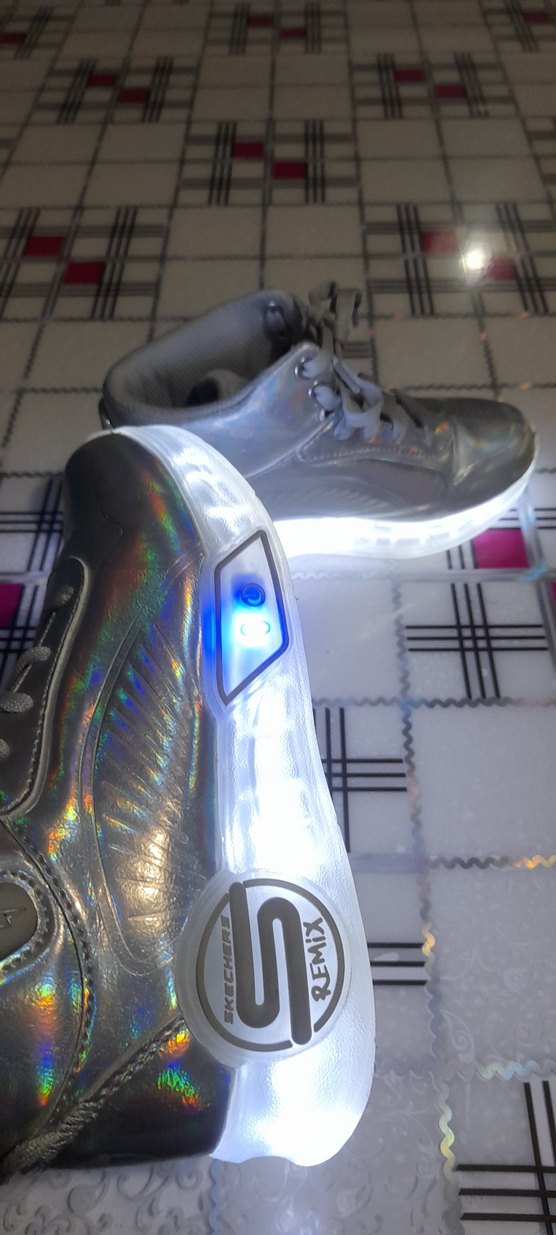 Gri Kız Çocuk Bağcıklı Sneakers - Görsel 5