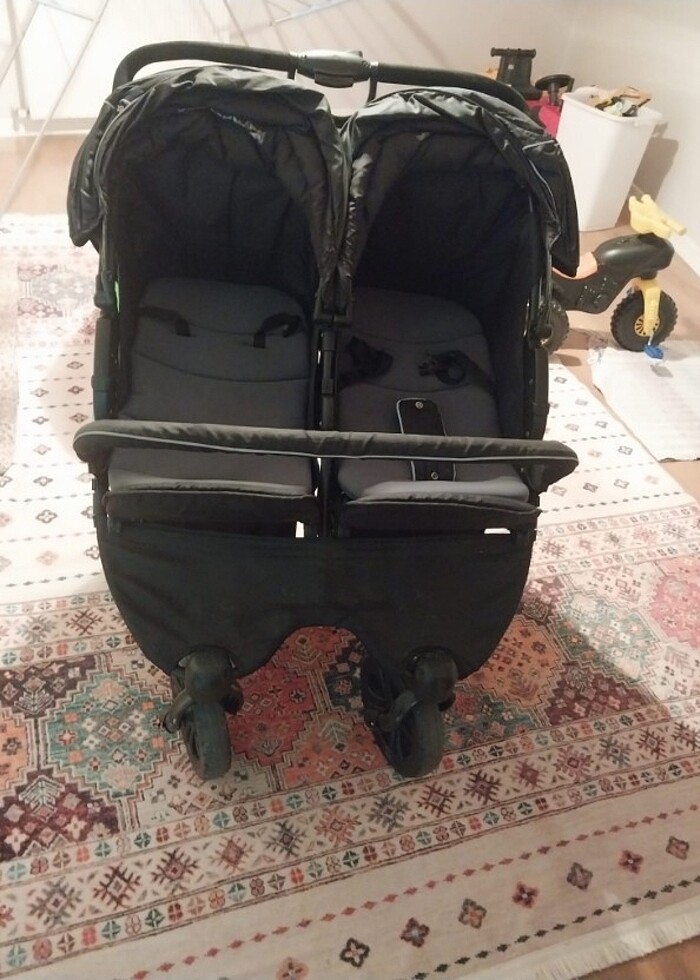 İkiz bebek arabası - Görsel 4