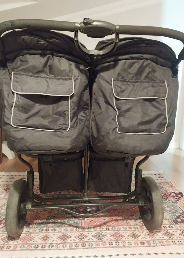 İkiz bebek arabası - Görsel 5