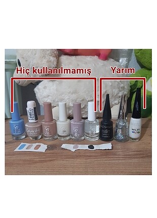 9 adet oje