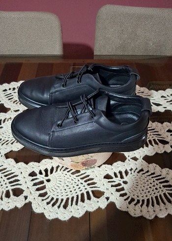 Siyah Minimalist Erkek Klasik Ayakkabı ELLE MARKA - Görsel 7