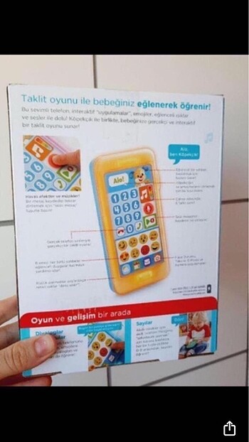 Fisher Price ŞOOK FİYAT EĞİTİCİ AKILLI TELEFON