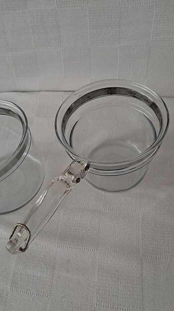 Tefal 2 adet cam tencere