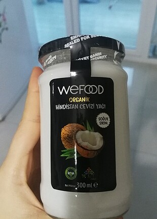 Wefood Organik Hindistan cevizi yağı 