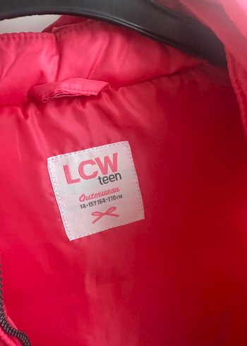 LC Waikiki Çocuk için parlak pembe kapüşonlu şişme yelek