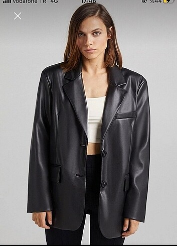 Bershka Deri ceket