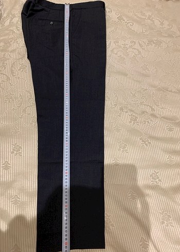 Vakko Erkek Yünlü Kumaş Pantolon 48 Beden - Görsel 11