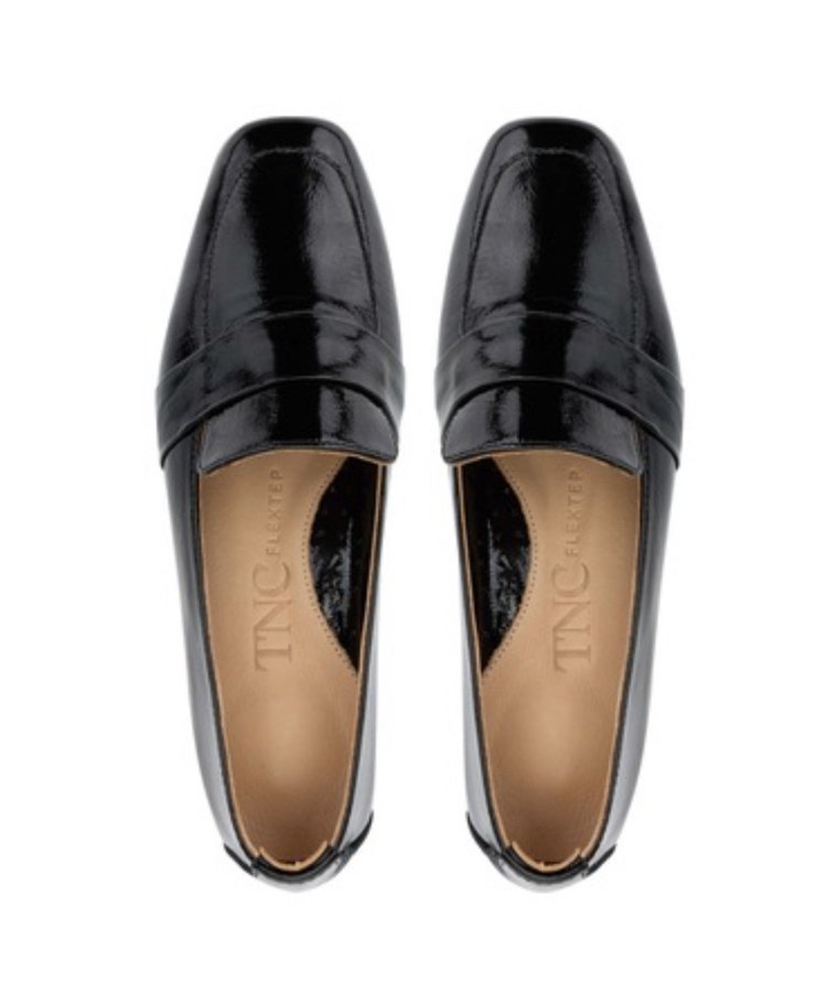 Tamer Tanca Ortopedik Siyah Kadın Klasik Topuklu Ayakkabı - Görsel 2