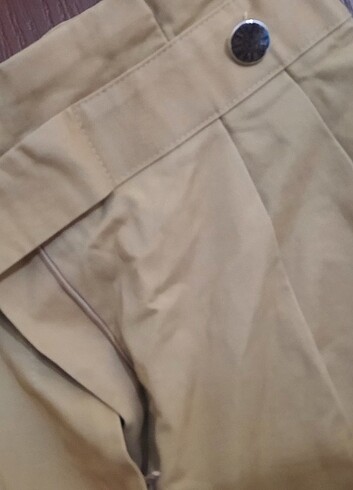 Zara KEMER GÖRÜNÜMLÜ PANTOLON