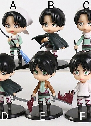 Attack on titan figürü 